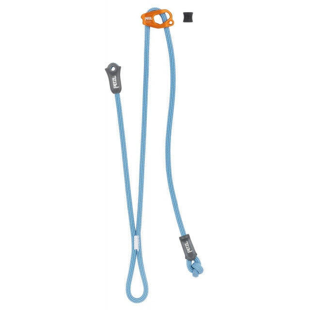 Petzl Lanyard Dual Connect Adjust Blue Blue