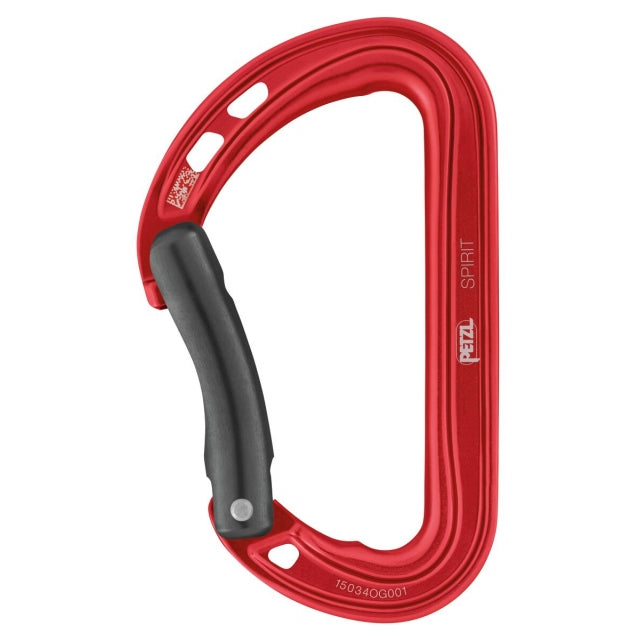 Petzl Carabiner Spirit Bent Red