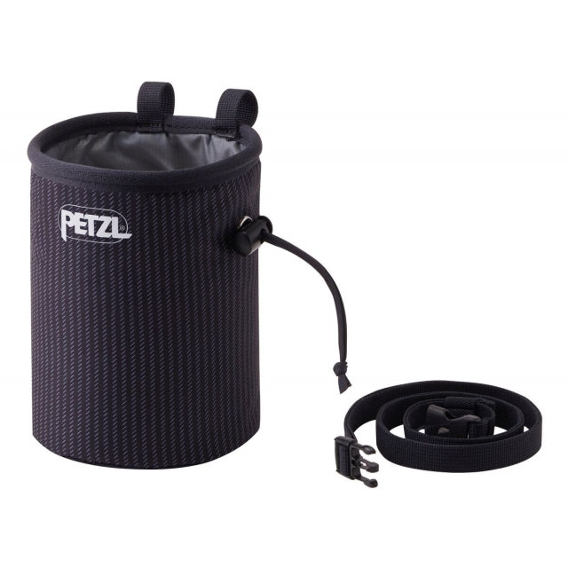 Petzl Chalk Bag Bandi Bright Blue Sailor Stripes