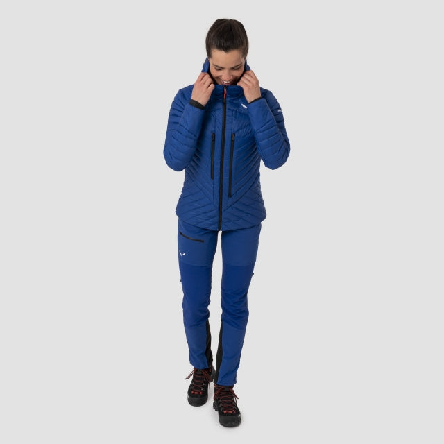 Salewa Ortles Hybrid RDS Down Women's Jacket Electric