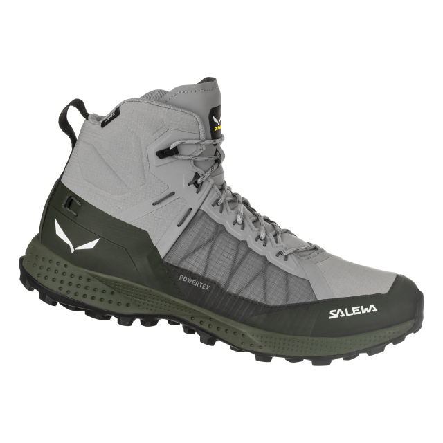 Salewa Men's Pedroc Pro Mid PTX Alloy/Dark Olive