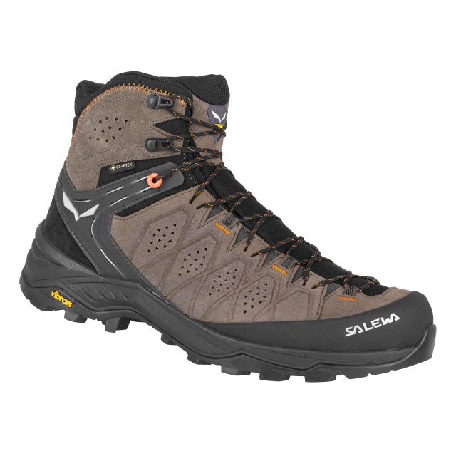 Salewa Men's Alp Trainer 2 Mid GTX Wallnut/Fluo Orange