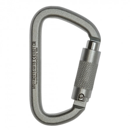 Metolius Steel Auto Lock Biner Silver