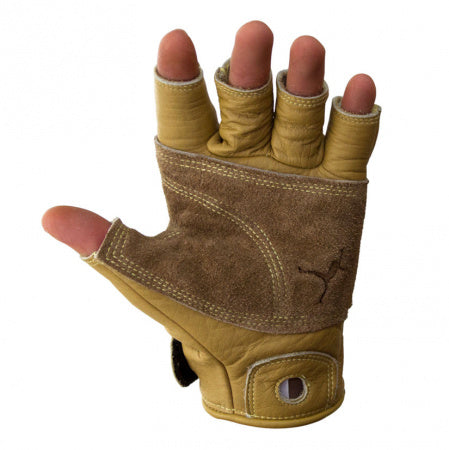 Metolius Climbing Glove - 3/4 finger Natural