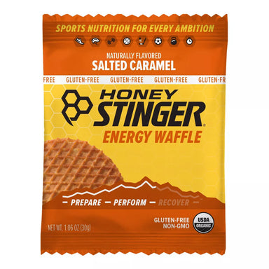 Honey Stinger Organic Waffle 6 Count - 1 Oz Waffle Salted Caramel One Color