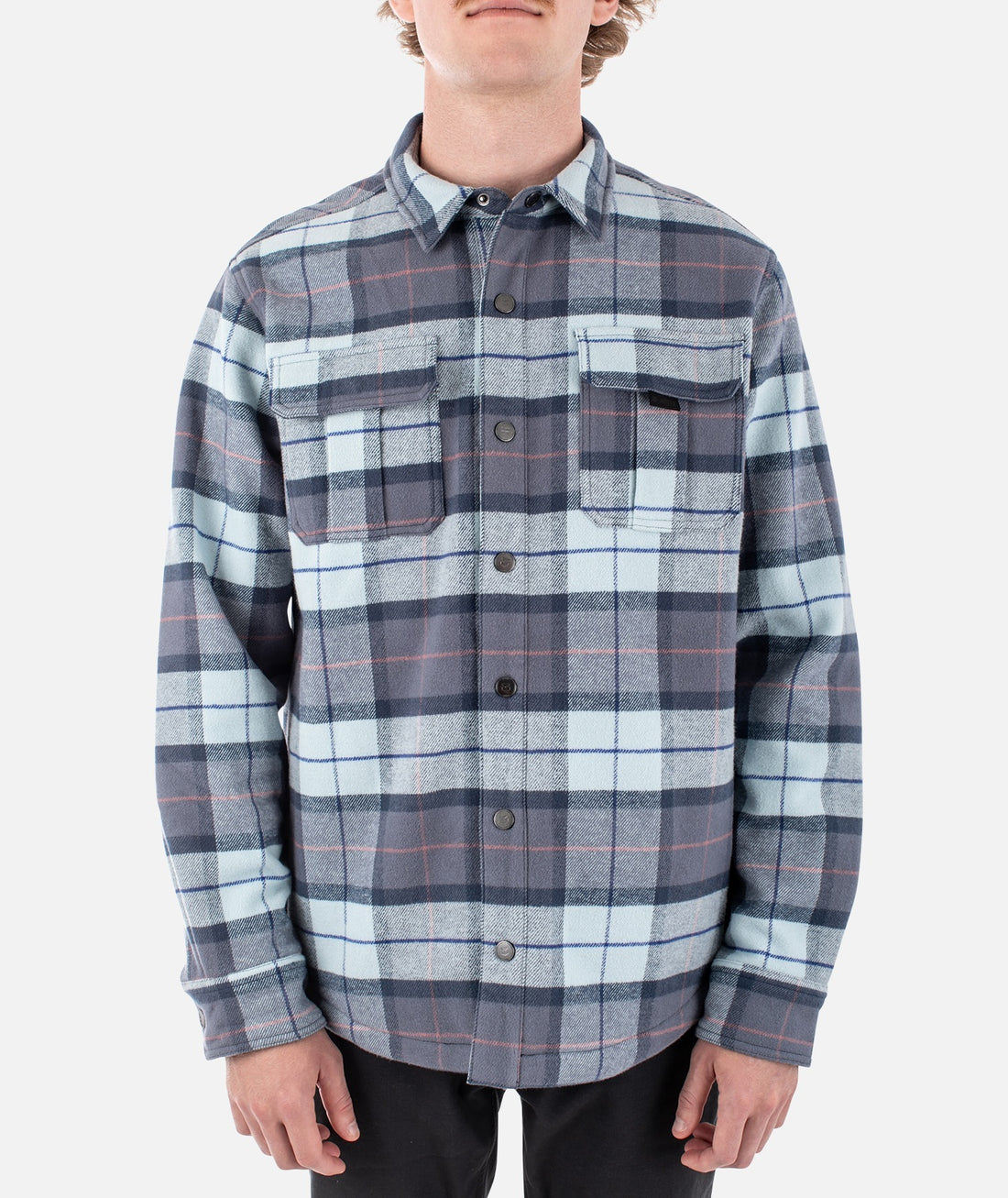 Jetty Men's Hull Jacket Light Blue