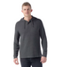 Smartwool Waffle Henley Hoodie Charcoal