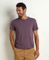 Toad&co Mens Boundless Jersey Ss Crew raisin
