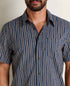 Toad&co Mens Fletcher Ss Shirt midnight vertical print