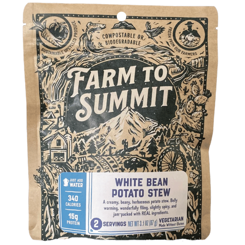 Farm To Summit - White Bean Potato Stew - 2 Servings