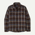 Patagonia Fjord Flannel Shirt Crossing: Den Brown