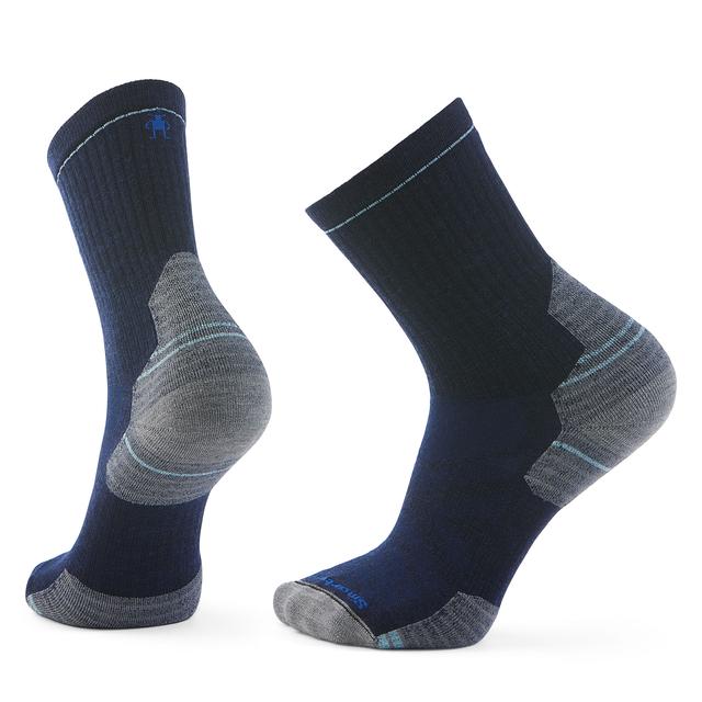 Smartwool Unisex Hike Mid Crew Socks Deep Navy
