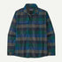 Patagonia Canyonite Flannel Shirt Sunken Blue