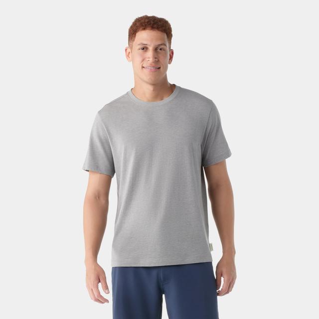 Smartwool Perfect Crew Short Sleeve T-shirt Light Gray Heather