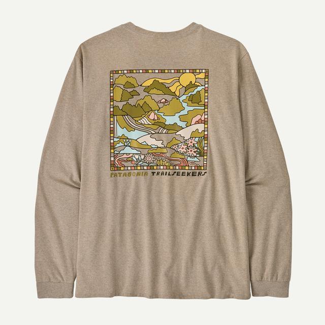 Patagonia Long Sleeved Trailseekers Responsibilitee Seabird Grey