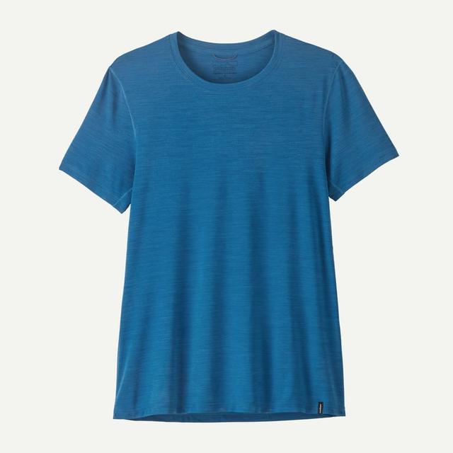 Patagonia Womens Capilene Cool Ultra Shirt Aquatic Blue - Light Aquatic Blue