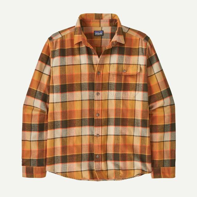 Patagonia L/s Lw Fjord Flannel Shirt Otter Brown