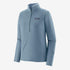 Patagonia R1 Daily Zip Neck Light Plume Grey - Steam Blue X-Dye