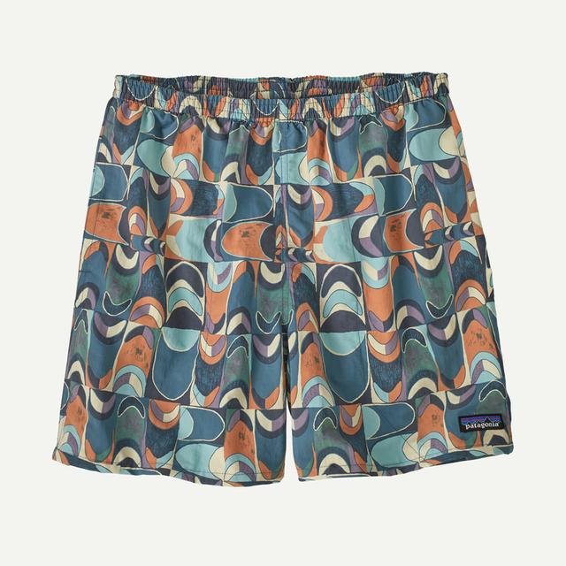 Patagonia Baggies Shorts - 5 In. Swallowtail Geo: Still Blue