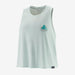 Patagonia Cap Cool Trail Cropped Tank Chouinard Crest: Wispy Green