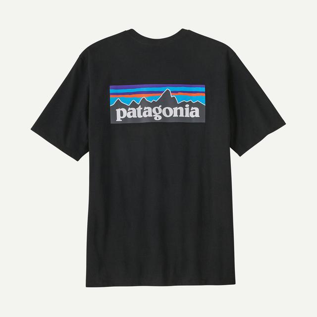 Patagonia P 6 Logo Responsibili Tee Black