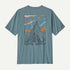 Patagonia Cloud Crag T Shirt Blue Sage