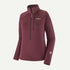 Patagonia R1 Ultralight 1/2 Zip Berry Fig