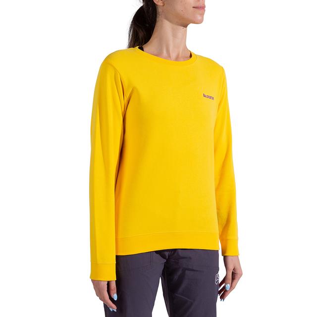 La Sportiva Climbing On The Moon Sweatshirt W Giallo/Viola