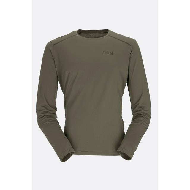 Rab Force Ls Tee Light Khaki