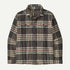 Patagonia Fjord Flannel Shirt Ink Black