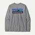 Patagonia Long Sleeved P 6 Logo Responsibili Tee Gravel Heather