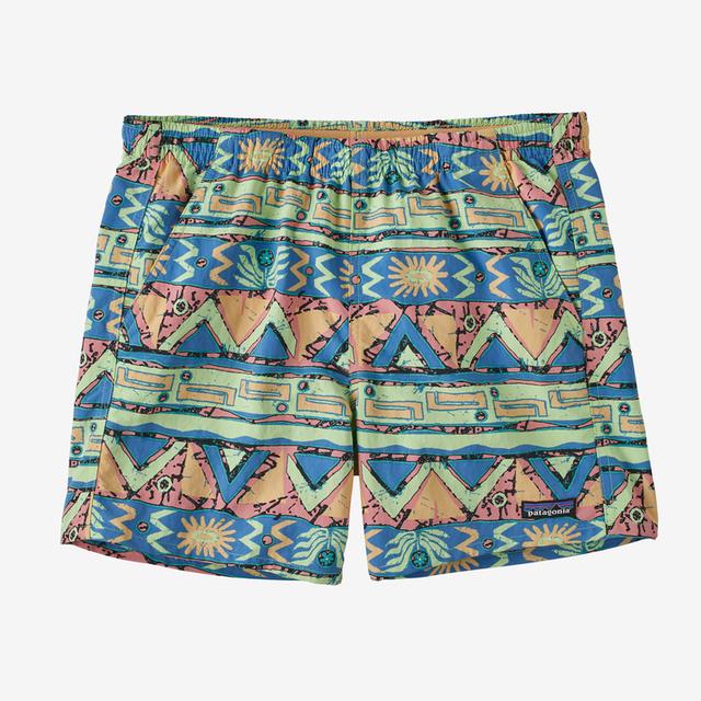 Patagonia Baggies Shorts - 5 In. High Hopes Geo: Salamander Green