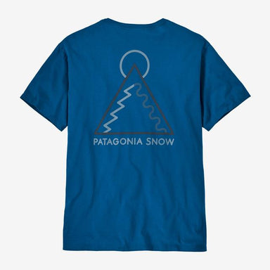 Patagonia Dawn Tracks Organic T Shirt Endless Blue