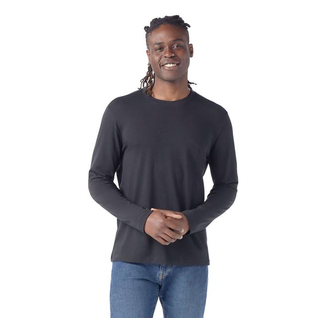 Smartwool Perfect Crew Long Sleeve Tee Black