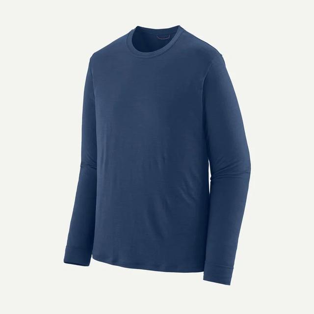 Patagonia L/s Cap Cool Merino Blend Shirt Clement Blue