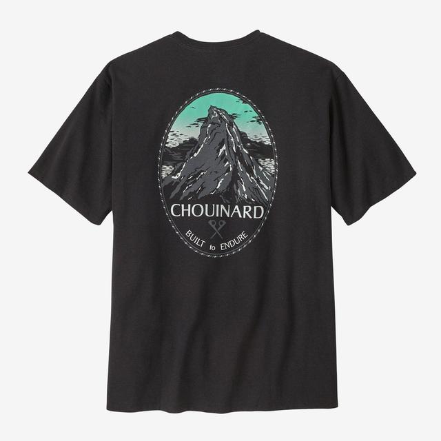 Patagonia Chouinard Crest Pocket Responsibili-tee Ink Black
