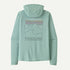 Patagonia Mens Capilene Cool Sun Hoody Thermal Blue - Thin Ice