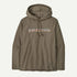 Patagonia Lightweight '73 Text Logo Wildrise Hoody Marlow Brown