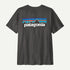 Patagonia P 6 Logo T Shirt Ink Black
