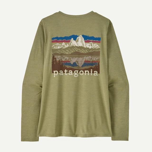 Patagonia Long Sleeved Capilene Cool Daily Shirt Gumtree Green - Light Gumtree Green