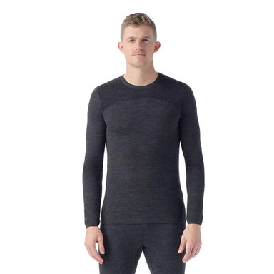 Smartwool Intraknit Thermal Merino Base Layer Crew Charcoal/Black