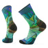 Smartwool Unisex Hike Mirror Mountain Print Crew Socks Capri Capri