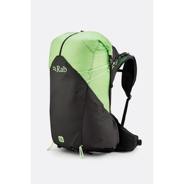Rab Syclon Xp Nd38l Waterproof Pack Black/Dark Fig Green