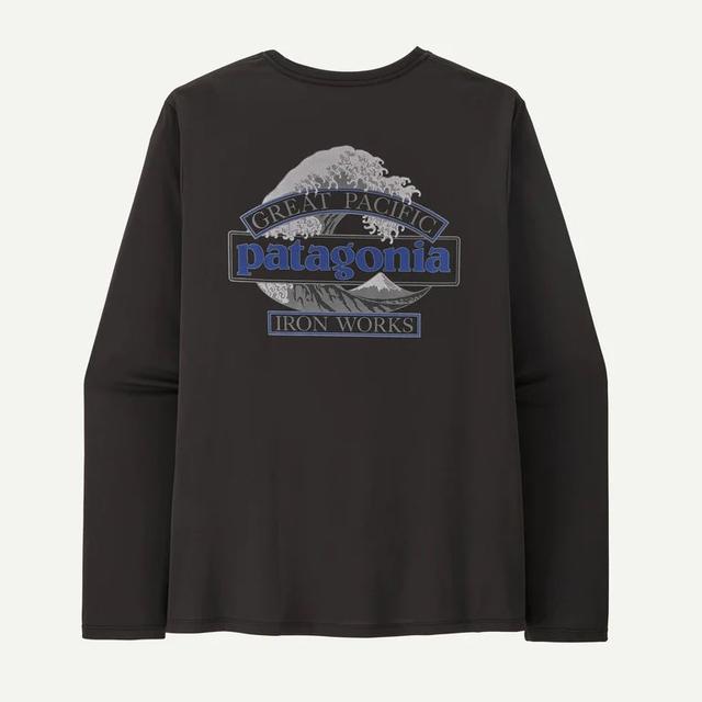Patagonia Long Sleeved Capilene Cool Daily Shirt Black