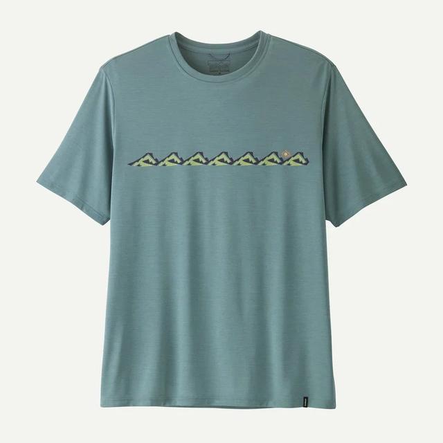Patagonia Mens Capilene Cool Daily Shirt Blue Sage - Light Blue Sage