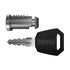Thule One-key System Silver