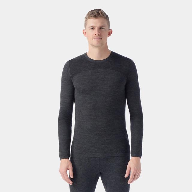 Smartwool Intraknit Thermal Merino Base Layer Crew Top Charcoal/Black