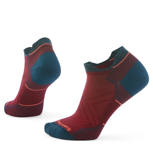 Smartwool Run Zero Cushion Low Ankle Socks Tibetan Red