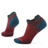 Smartwool Run Zero Cushion Low Ankle Socks Tibetan Red