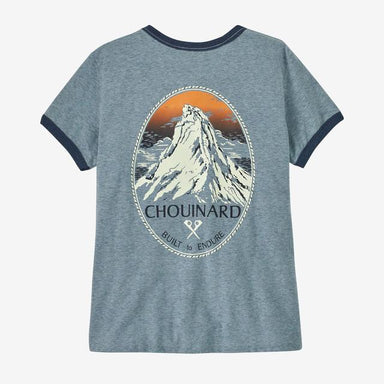 Patagonia Chouinard Crest Ringer Responsibili-tee Thermal Blue